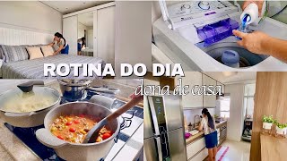 ROTINA DONA DE CASA | CUIDANDO DO LAR | ALMOÇO DELICIOSO | ORGANIZAÇÃO DA COZINHA e mais | Laís Duo✨