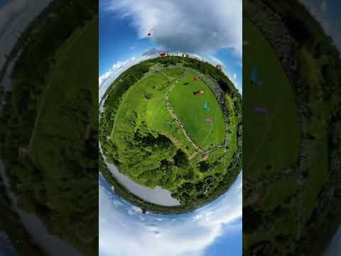 Фестиваль Воздушных Змеев в Царицыно «Пёстрое небо» 360°