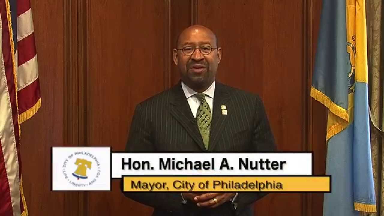 Mayor Nutter Accepts Literacy Leadership Award from National Coalition for Literacy