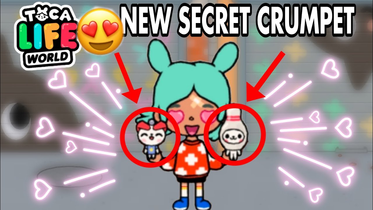 NEW SECRET RITA'S CRUMPET in Toca Life World Toca boca Crumpet 🌍😍