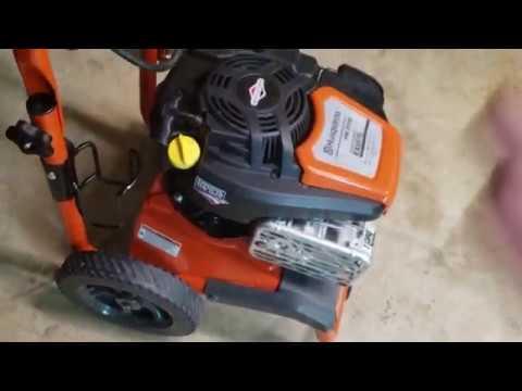 Husqvarna 3100 Psi 2 5 Gpm Gas Pressure Washer Review Youtube