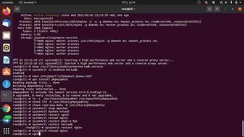 LEMP Stack with PHPmyadmin Full installation process on Ubuntu 20.04 LTS