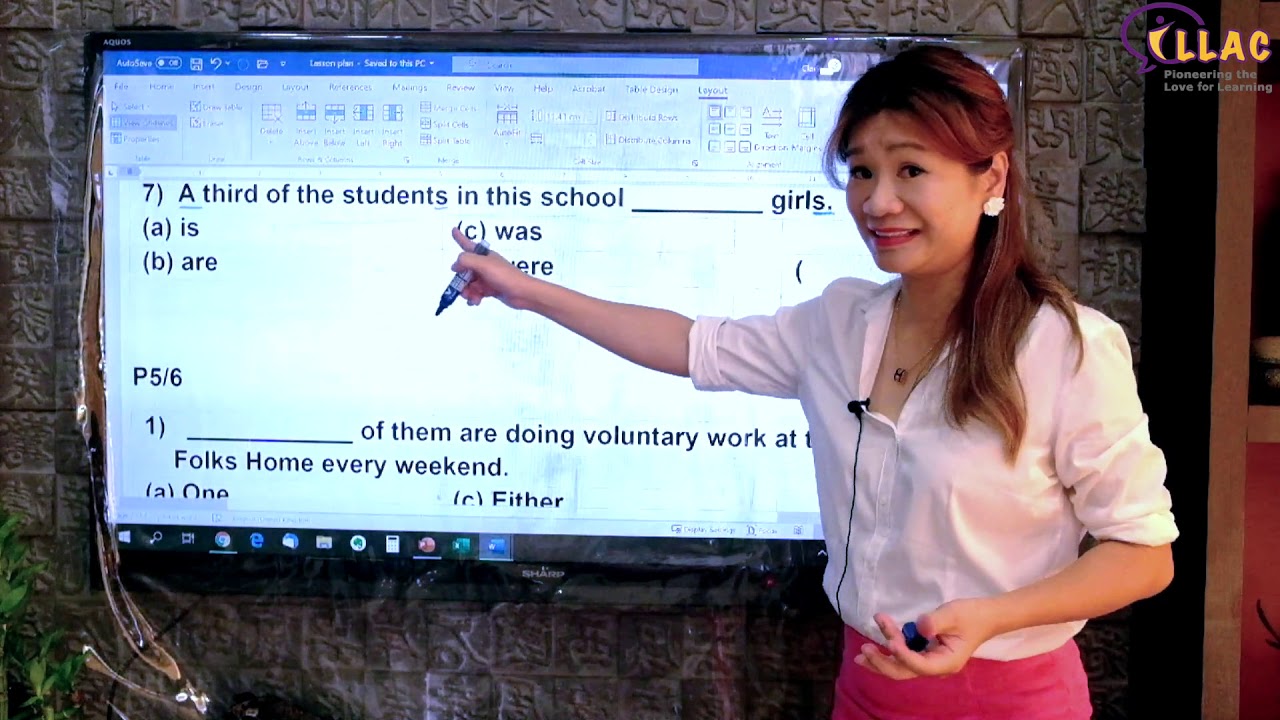 ILLAC - Subject-Verb Agreement