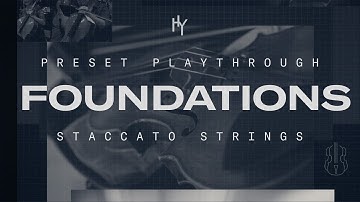 FREE Cinematic Strings — Preset Playthrough | Heavyocity FOUNDATIONS