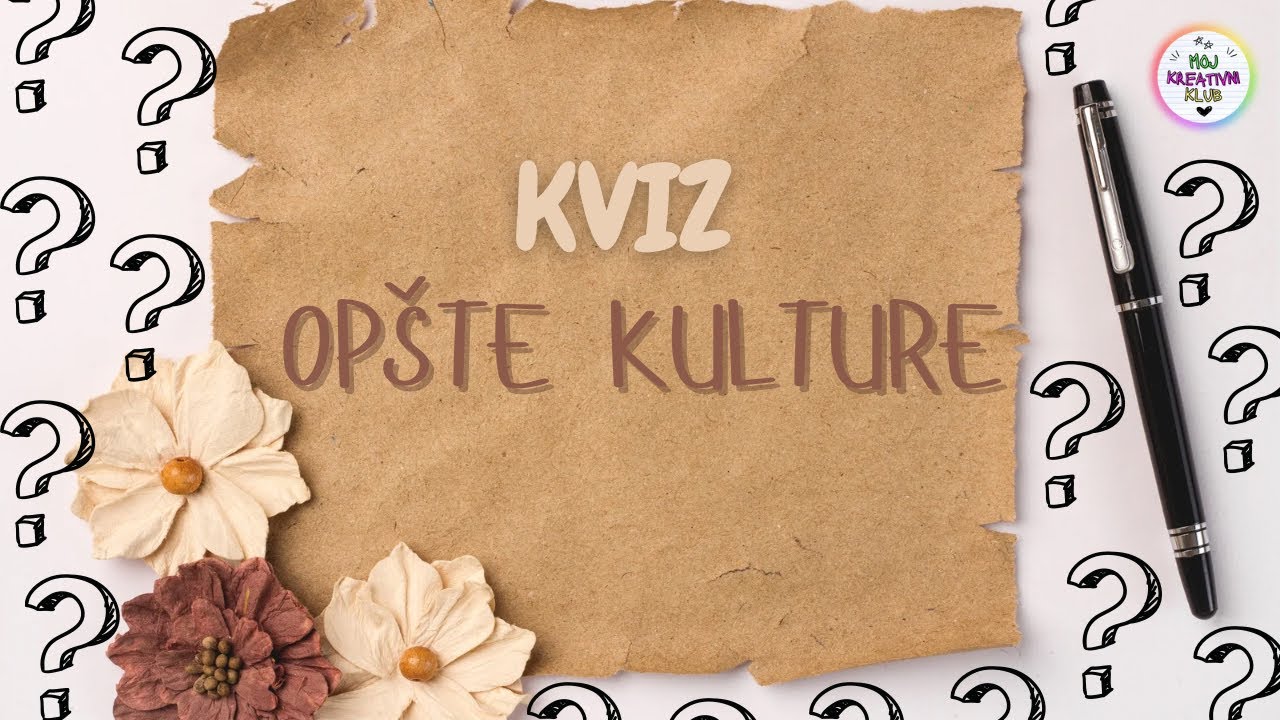 Kviz opšte kulture - Testiraj svoje znanje! 🧠🎉