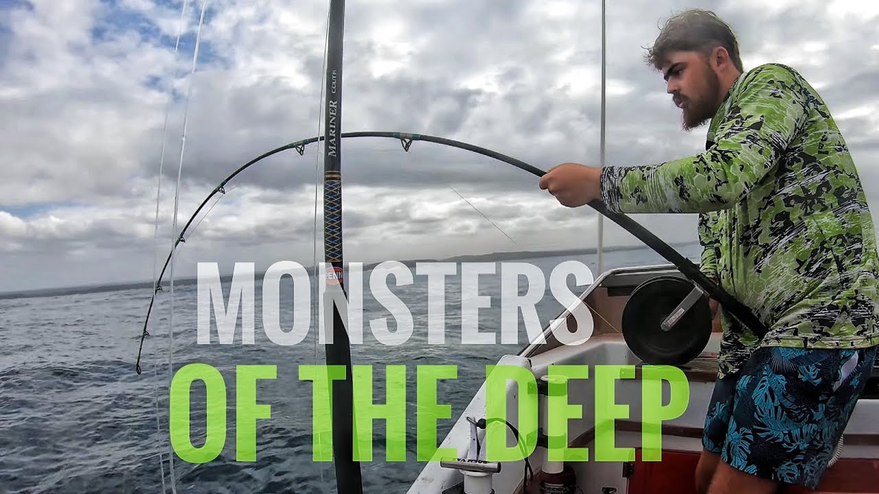 In Search of Monsters! Deep Sea Fishing off East London South Africa  (Warning, Sea Sickness Shown!) 