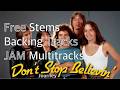 Don't Stop Believin' - Journey | Multitrack Stems & Backing Tracks (2026)