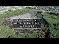 Orange County Park Fire Burn Scar Drone Survey June 2024