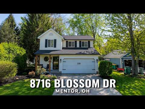 8716 Blossom Drive, Mentor, OH home video tour