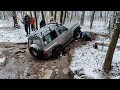 #OFFROAD через зимний ручей, разорвали УАЗ Патриот