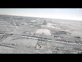 АН-12 посадка Атырау зимой -24. AN-12 Atyrau landing