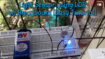 How to make a "Light Sensor" on Breadboard [HD]