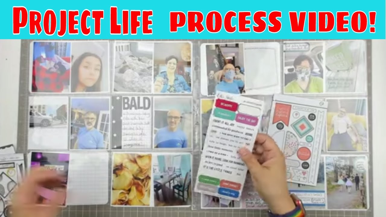Project Life Catch Up (5 spreads in 1 video!)