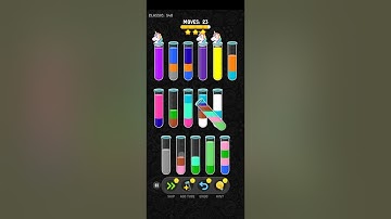 Color water sort 3d level 540