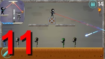 Stickman Shooter: Elite Strikeforce Walkthrough Part 11 (by Stickman 3d Champs)  Android Gameplay HD