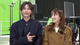 川口春奈＆志尊淳、「ペルソナ5 ザ・ロイヤル」の新ＣＭに出演（メイキング インタビュー CM／川口春奈 志尊淳）