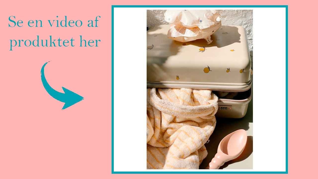 Konges Sløjd - Travel Suitcase - Lemon