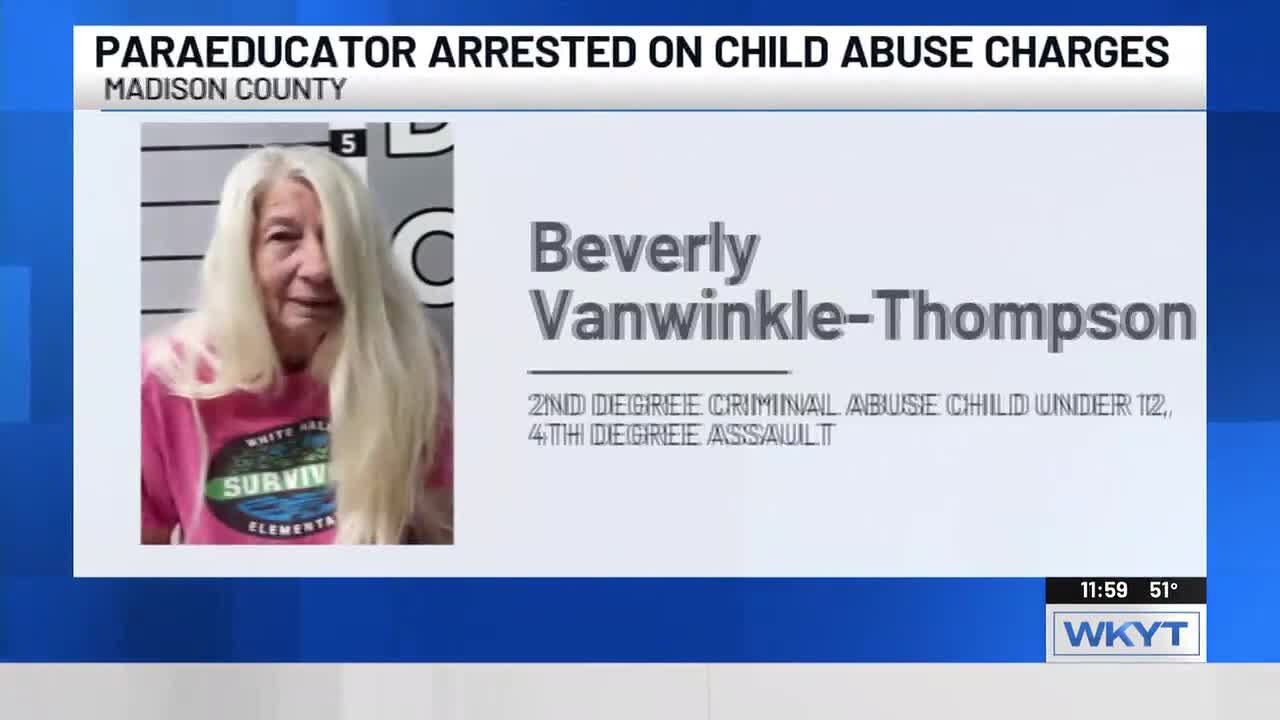 Paraeducator at Ky. elementary school facing child abuse charges - YouTube