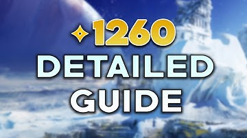 THE ULTIMATE GUIDE TO REACH 1260 POWER - Destiny 2 Beyond Light