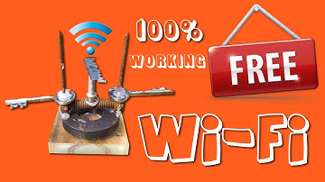 How to make 100% working [ FREE Wi-Fi ] with a magnet at home. Inventor 24