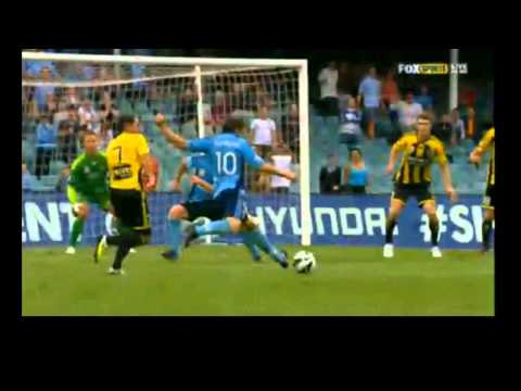 Del Piero AMAZING FOUR GOALS | FC SYDNEY vs WELLINGTON 7-1 19-1-2013 | HD