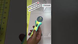 In Depth Look at the Martelli Ergonomic Rotary Cutter (Sewing Notion  Demo/Review) 