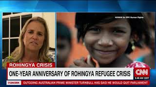 Rohingya Crisis -- Kerry Kennedy on CNNi