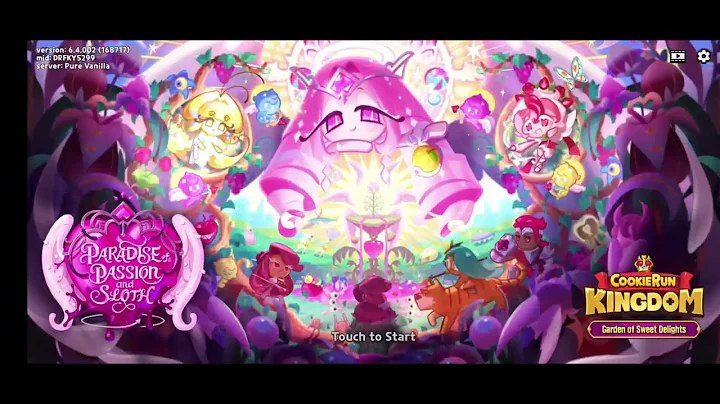 10 Hours 'Garden of Sweet Delights #2' Opening Title Music Soundtrack OST - Cookie Run Kingdom