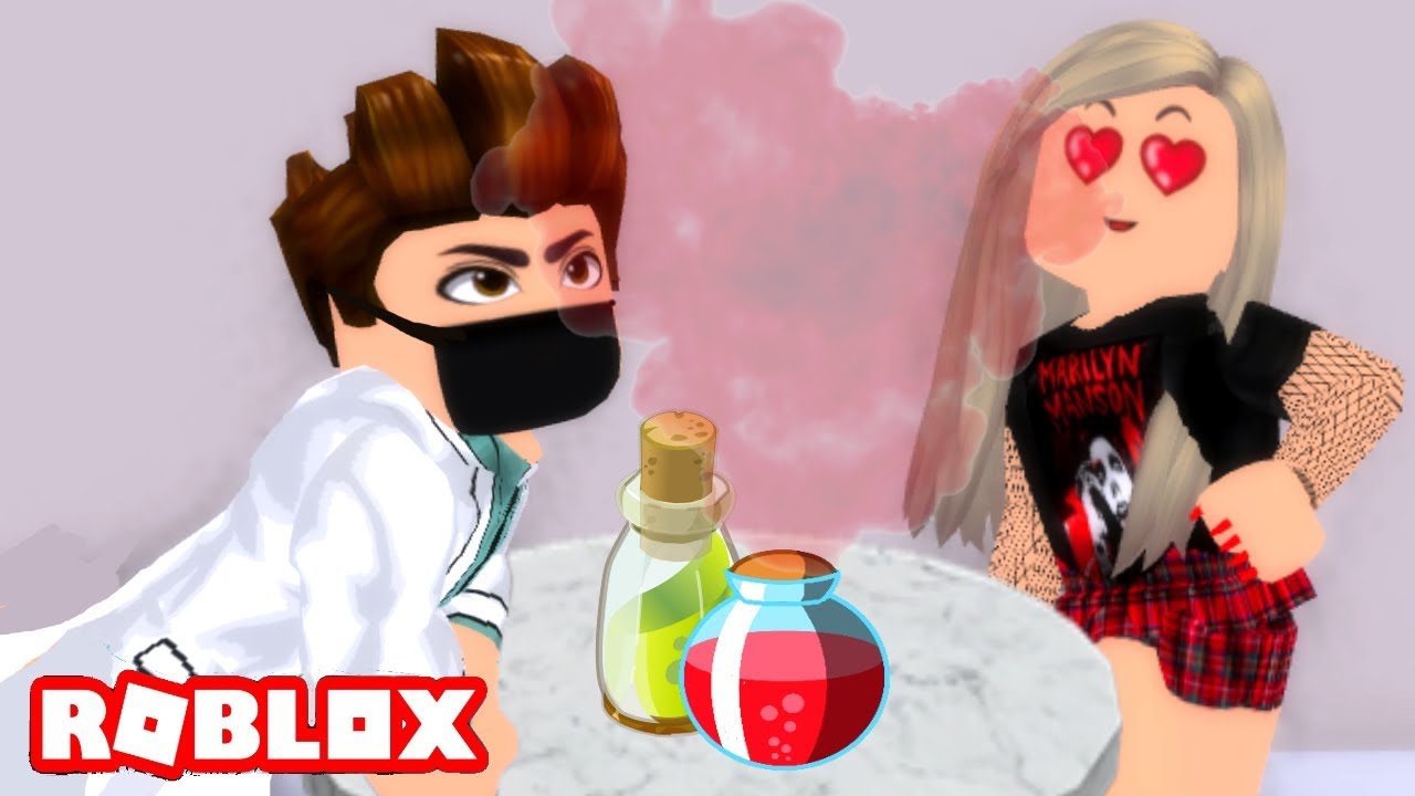 He Gave Her A Love Potion Roblox High School Roleplay - youtube inquisitormaster roblox love potion
