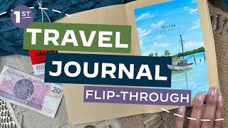 Flipping Through my First Travel Journal — What I Learned & What I’m Changing