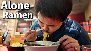 Alone Ramen After Finishing Editing Midnight Ramen No Friends...
