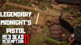 Free Legendary Unique Gold Plated Mauser Pistol (Midnight's Pistol) Location Red Dead Redemption 2 screenshot 5
