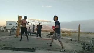Southpaw Streetfighter Josh Jones Jr Vs Angel Angelov Streetbeefs Boxing Fight 