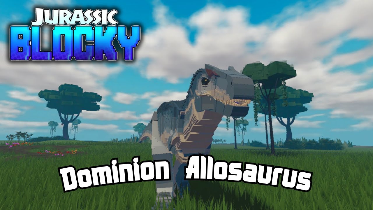 การกลับมาอีกครั้งกับ Allo | Roblox | Jurassic Blocky - YouTube