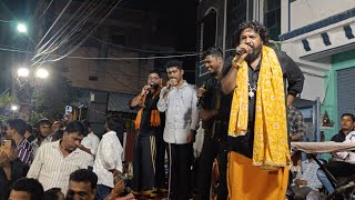 NON STOP TEENMAAR SONGS BY GANGAPUTRA NARSINGH RAO SWAMI AT BOWENPALLY AYYAPPA SWAMI POOJA 2023