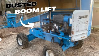 BUYING AND FIXING A BROKEN GENIE S40 DIESEL BOOMLIFT