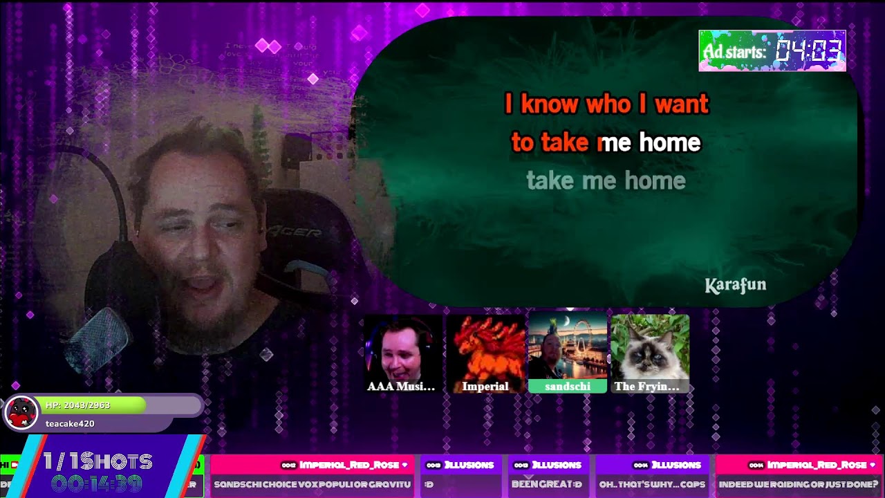 Online Karaoke?! BE OUR STAR! !discord ~~ [ENG/GER] ~~ PervTown Sings LIVE!
