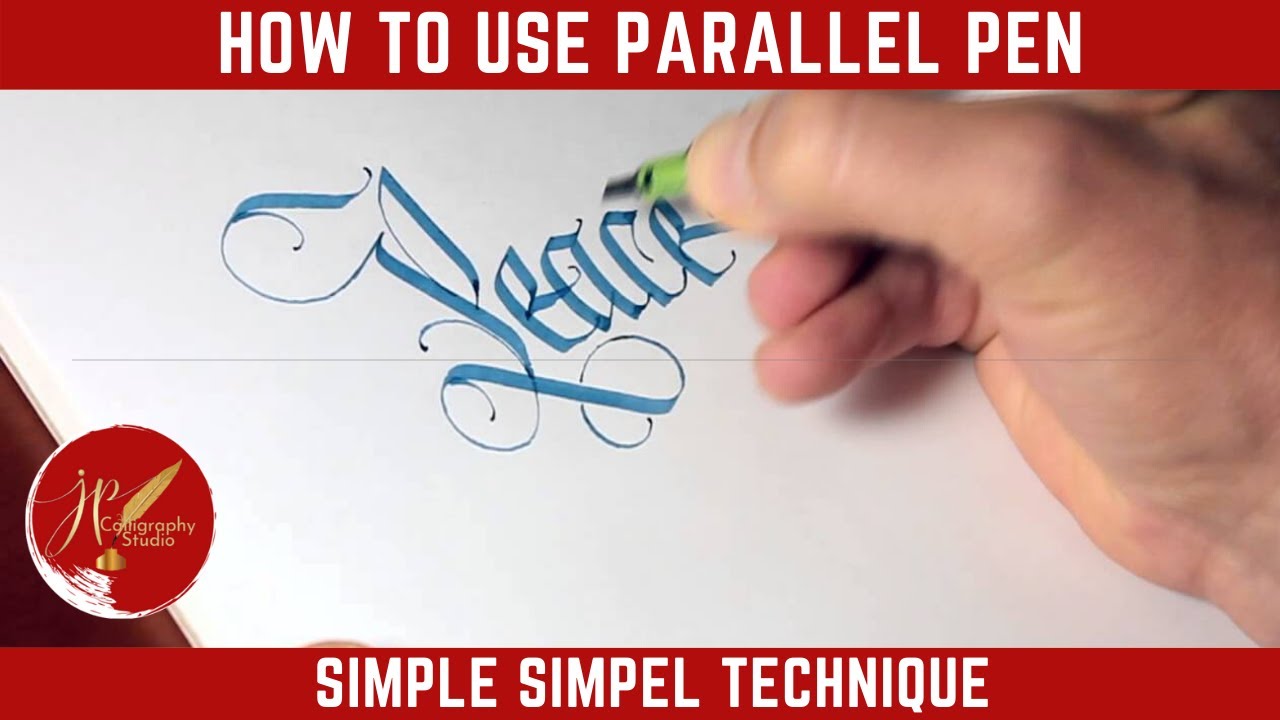 How to use Parallel Pen Step by Step| simple techniques