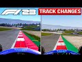 F1 23 - Here&#39;s EVERY Track That&#39;s Changed