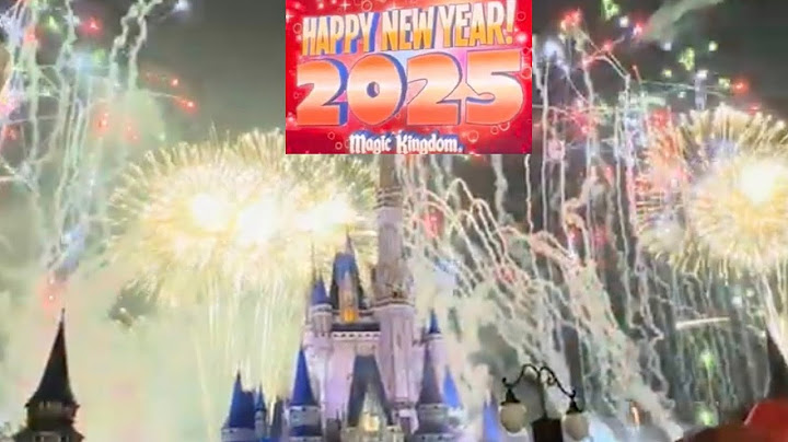 DISNEY NEW YEAR’S EVE 2025 COUNTDOWN FIREWORKS PARTY in 4K MAGIC KINGDOM PARTY December 31, 2024
