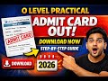 आ गया प्रैक्टिकल एडमिट कार्ड 😱🔥 | O Level Practical Admit Card OUT | Step-by-Step Download (2026)