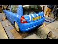 Clio 182 with RSTuners Pops & Bangs Map on  RR - Made  185.5bhp