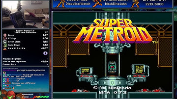 Super Metroid: Project Base 104% in 44:51 (0:32) [WR]