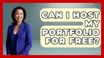 Can I Host My Portfolio For Free? - Graphic Design Nerd