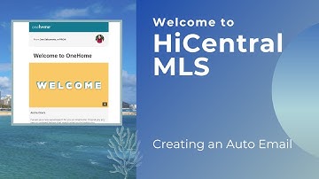 New Agent Video 7 - Creating an Auto Email
