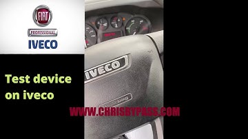 iveco device  test on daily 2019