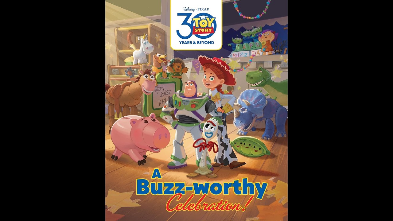 Flip through Toy Story: A Buzz-worthy Celebration Disney Pixar