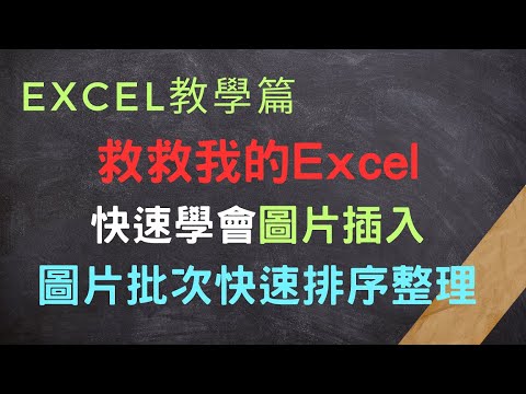 大公開！30快速學會 EXCEL圖片插入的秘訣#excel #圖片插入#EXCEL#教學篇#