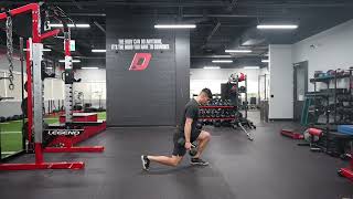 DB Split Squat Oscillating ISO