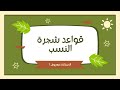 قواعد شجرة النسب